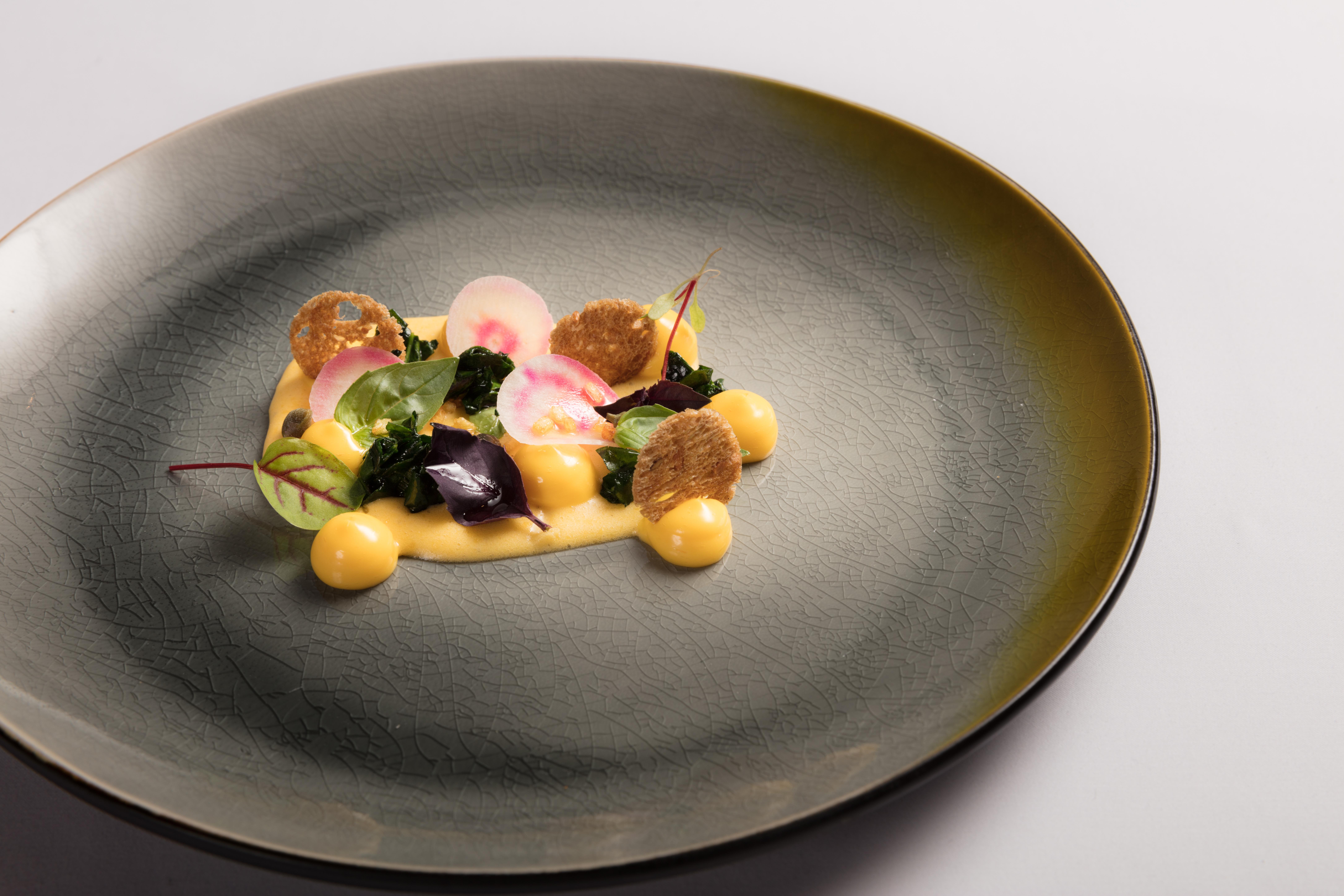 Grand Hotel Amrath Amsterdam Luaran gambar A dish by Heston Blumenthal