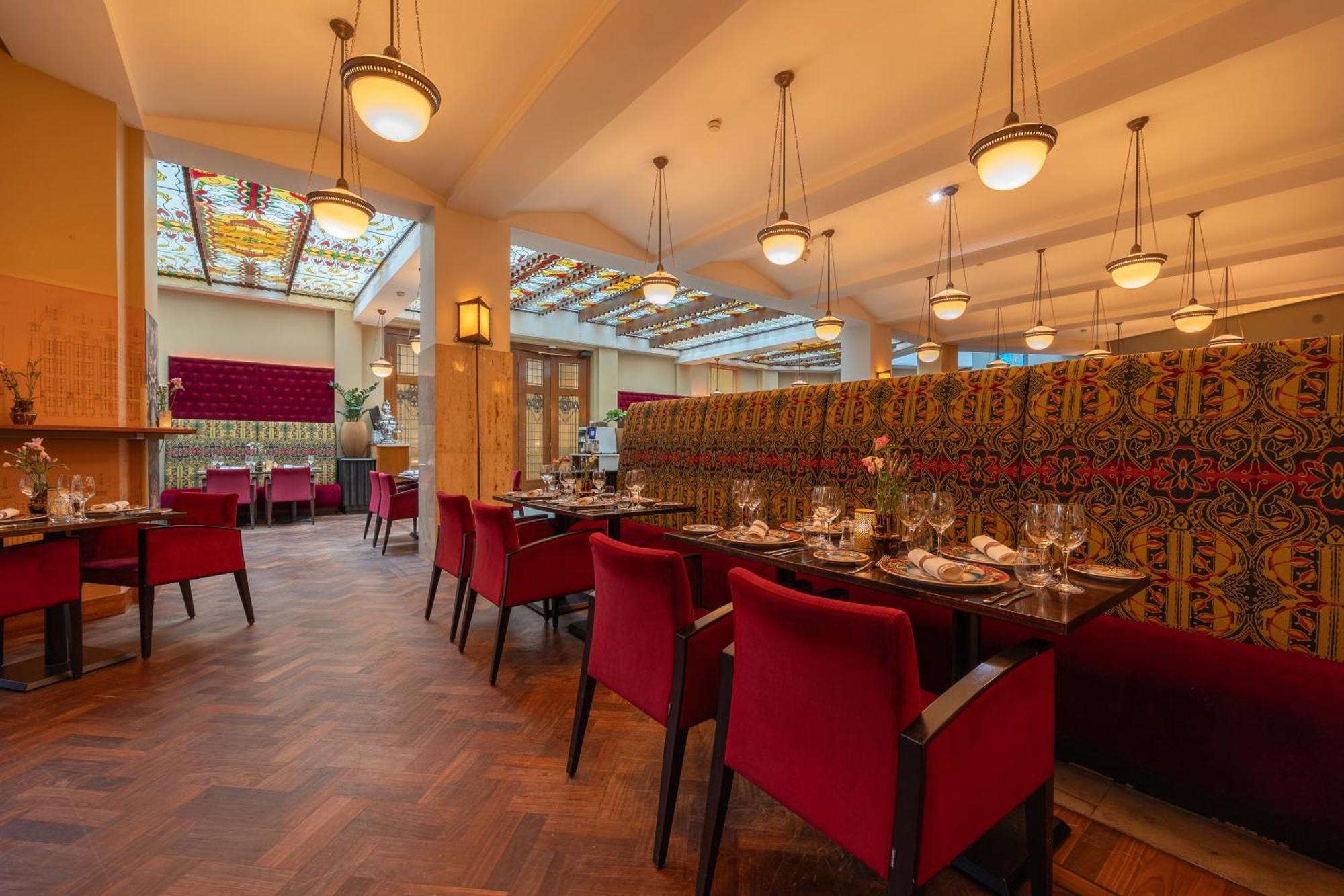 Grand Hotel Amrath Amsterdam Luaran gambar Interior of the restaurant