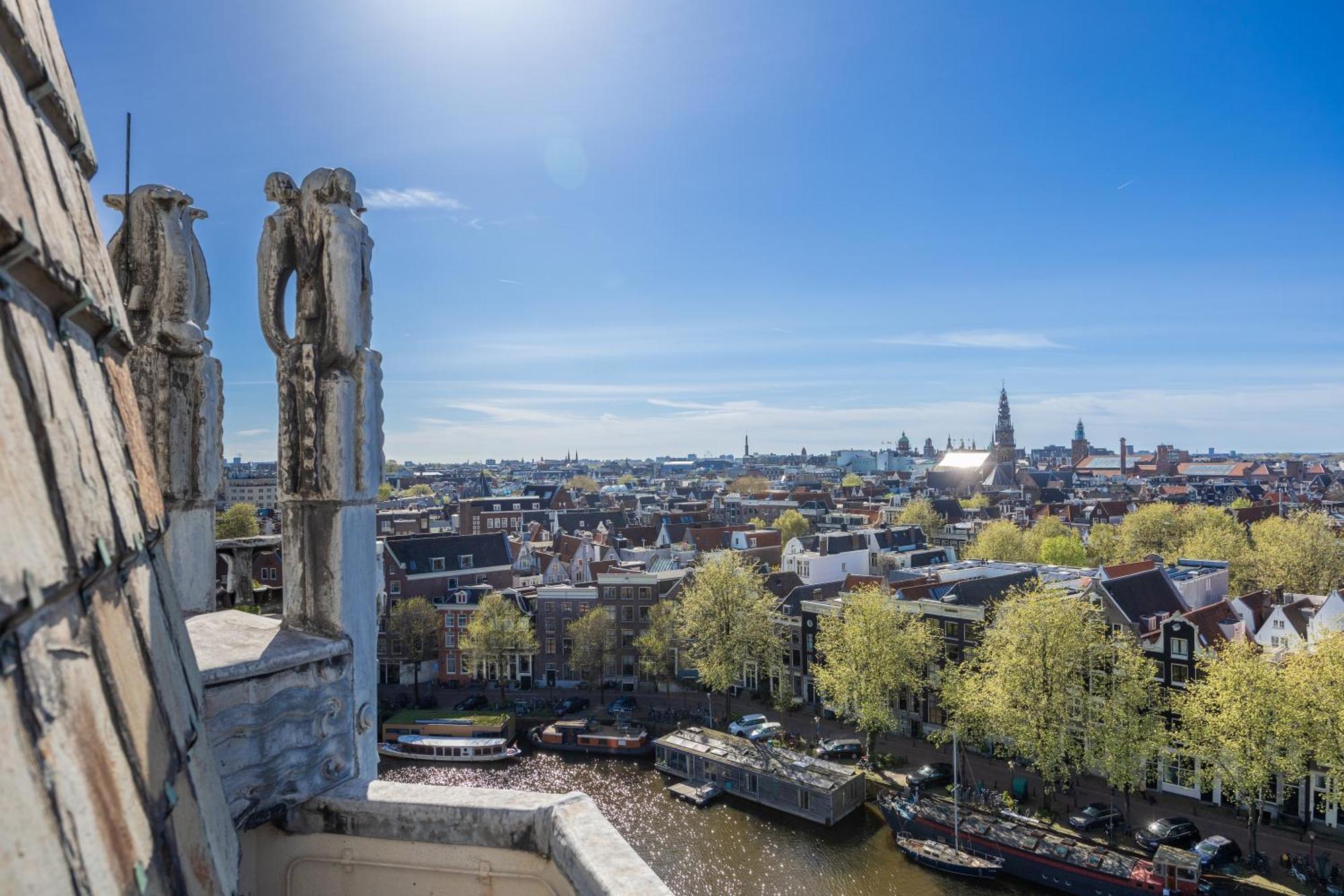 Grand Hotel Amrath Amsterdam Luaran gambar View from the tower of the church