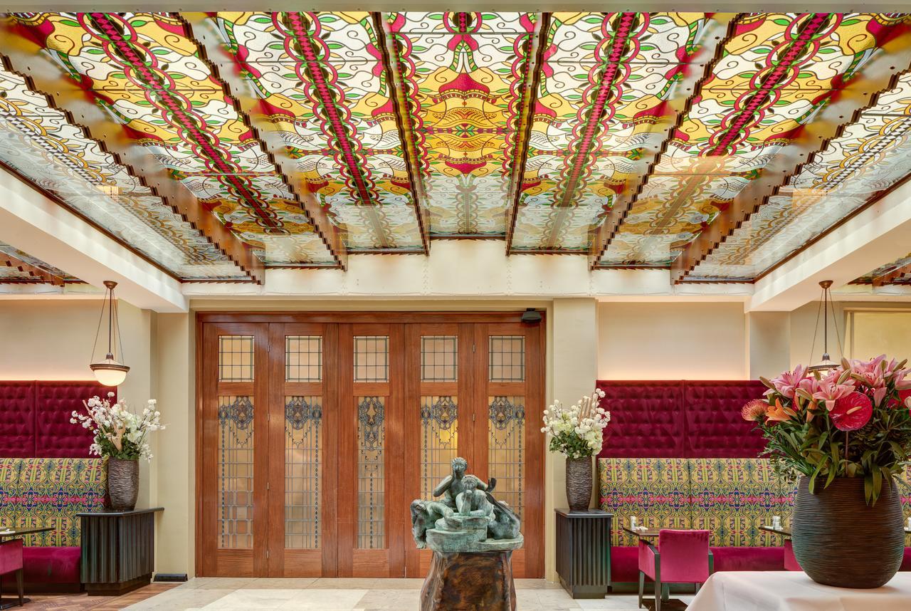 Grand Hotel Amrath Amsterdam Luaran gambar The ceiling of the lobby
